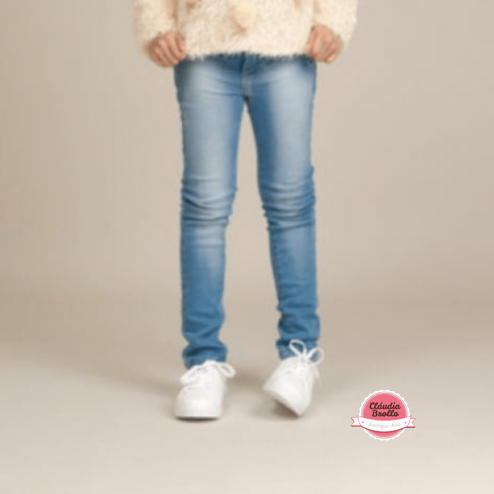 Calça básica jeans