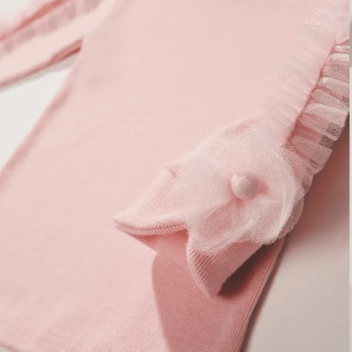 Blusa manga tule