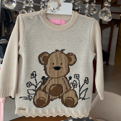 Blusa urso teddy off