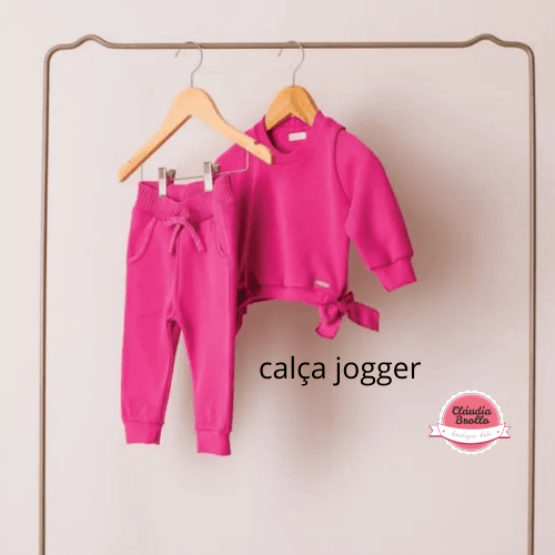 Calça Jogger lurex