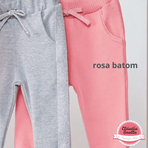 Calça Jogger lurex