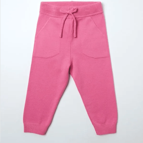 Calça jogger tricô