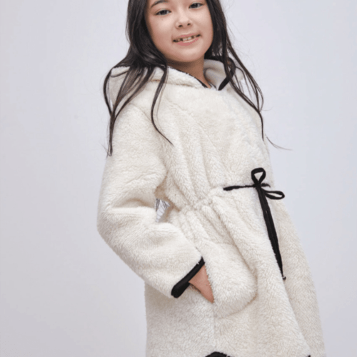 Casaco Teddy off white