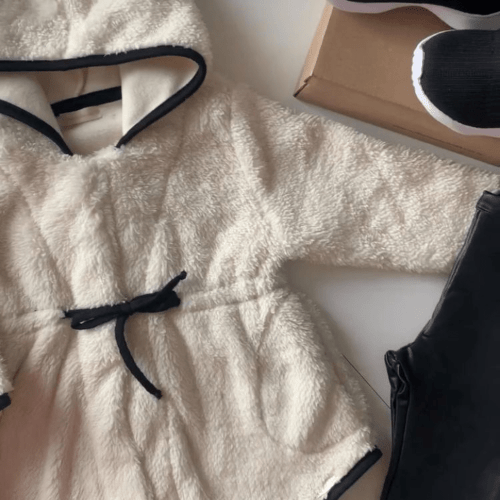 Casaco Teddy off white