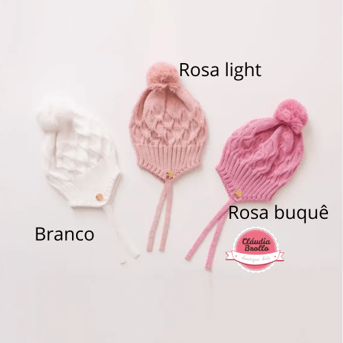 Gorro trança orelha